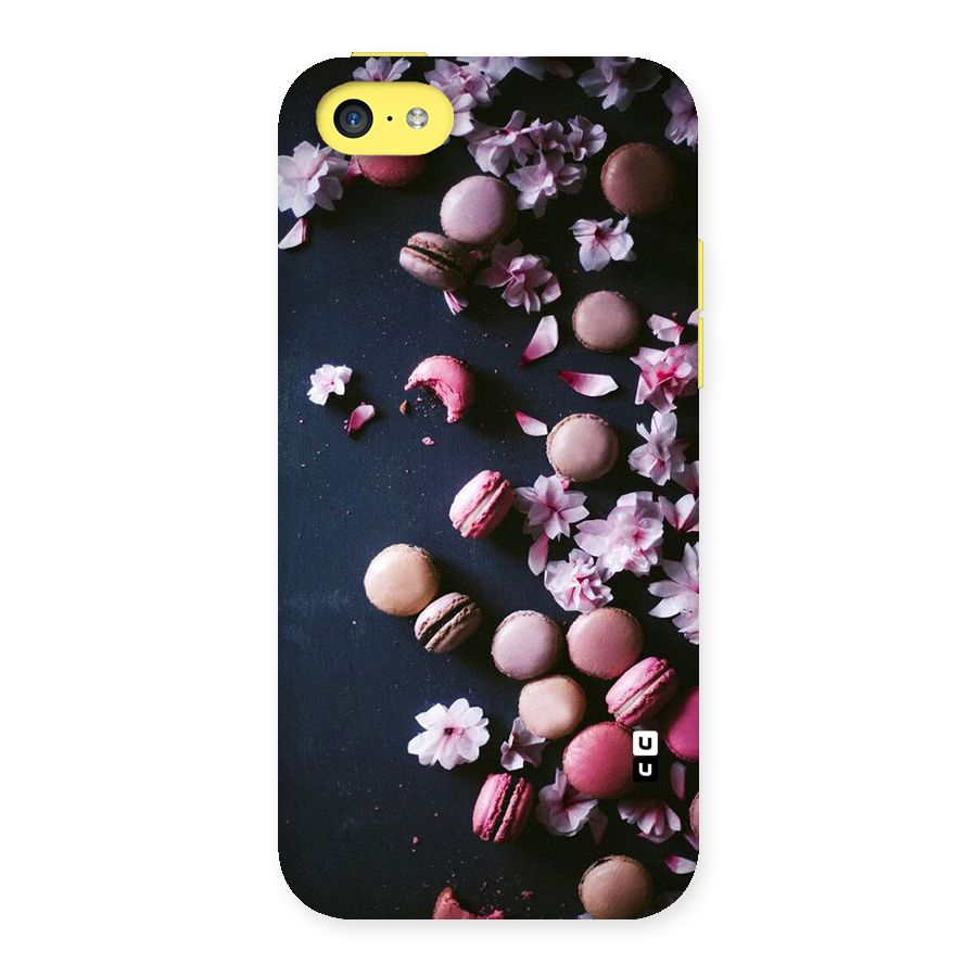 Macaroons And Cheery Blossoms Back Case for iPhone 5C