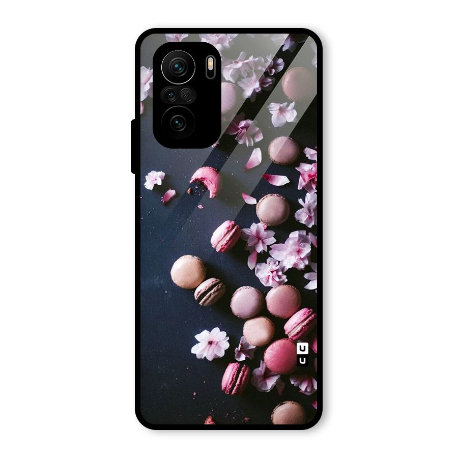 Macaroons And Cheery Blossoms Glass Back Case for Mi 11X Pro