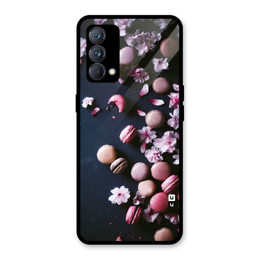 Macaroons And Cheery Blossoms Glass Back Case for Realme GT Master Edition