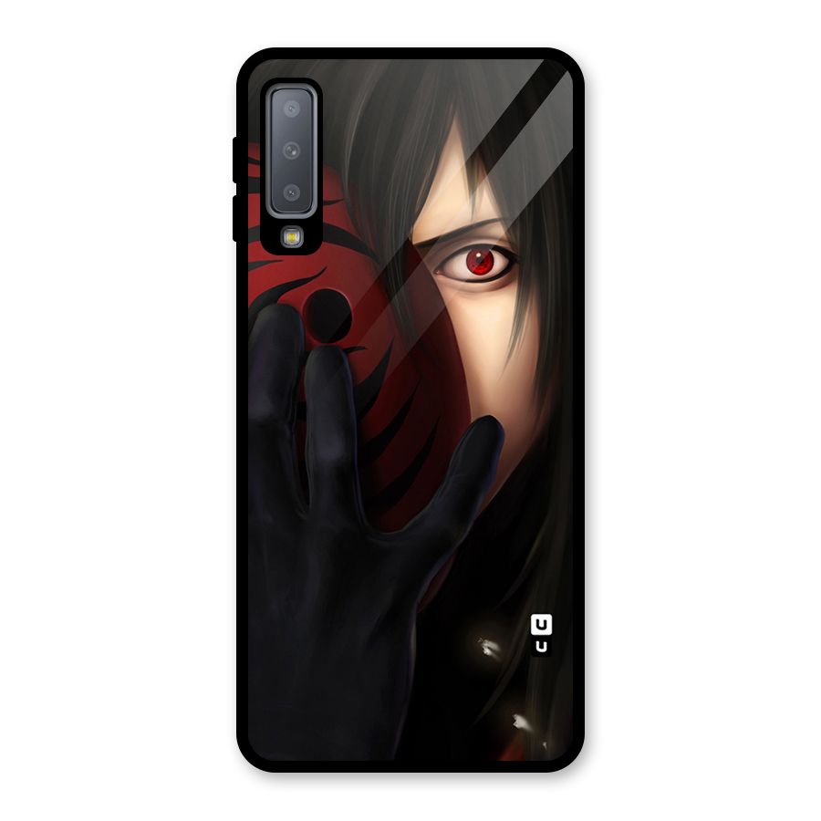 Madara Sharingan Glass Back Case for Galaxy A7 (2018)