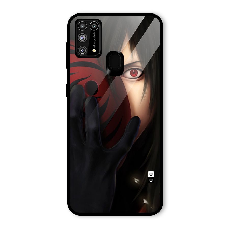 Madara Sharingan Glass Back Case for Galaxy F41
