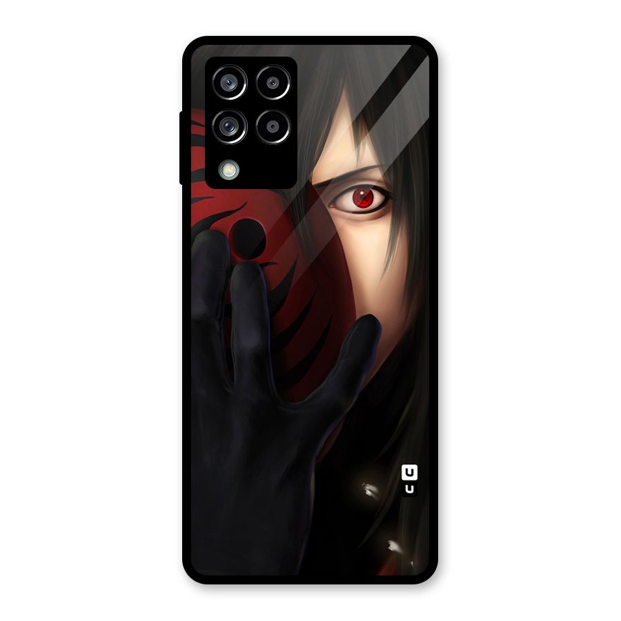 Madara Sharingan Glass Back Case for Galaxy M53 5G