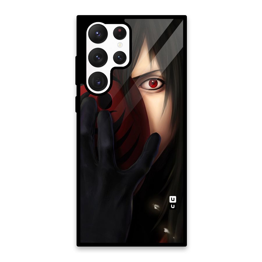 Madara Sharingan Glass Back Case for Galaxy S22 Ultra 5G