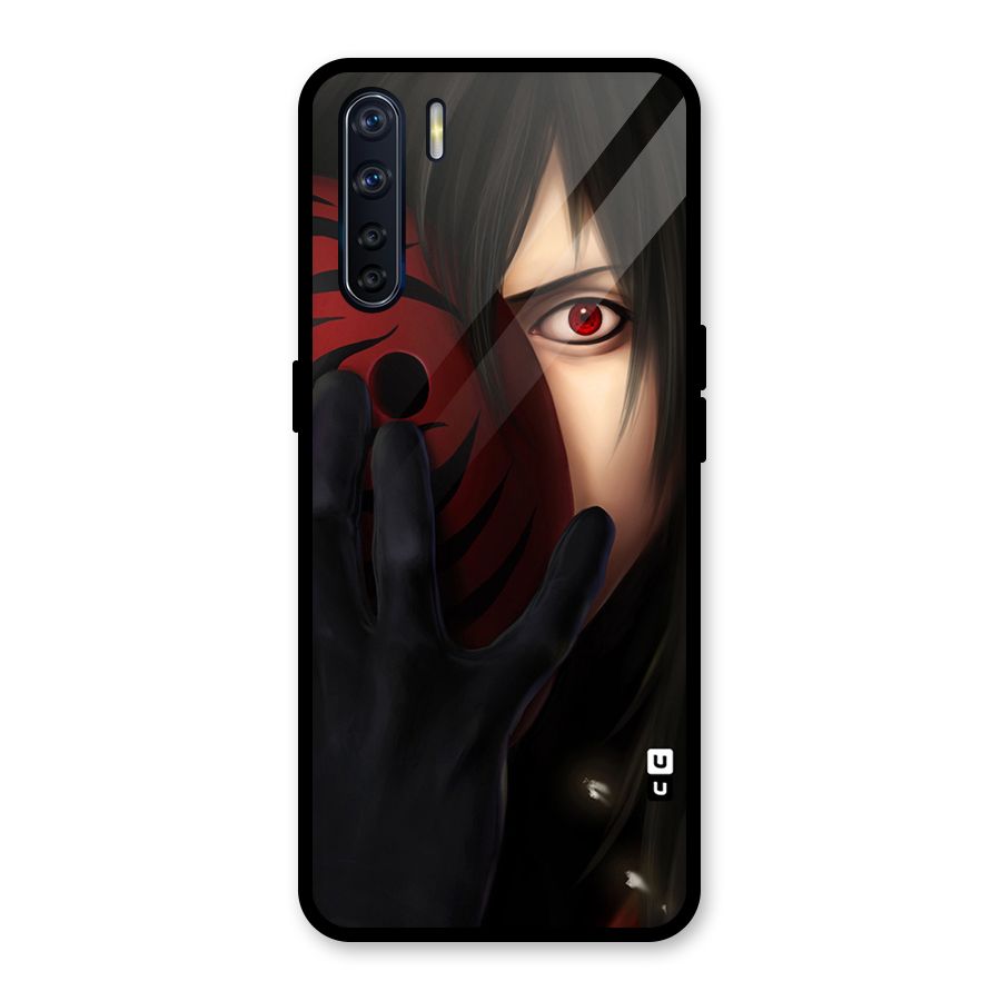 Madara Sharingan Glass Back Case for Oppo F15