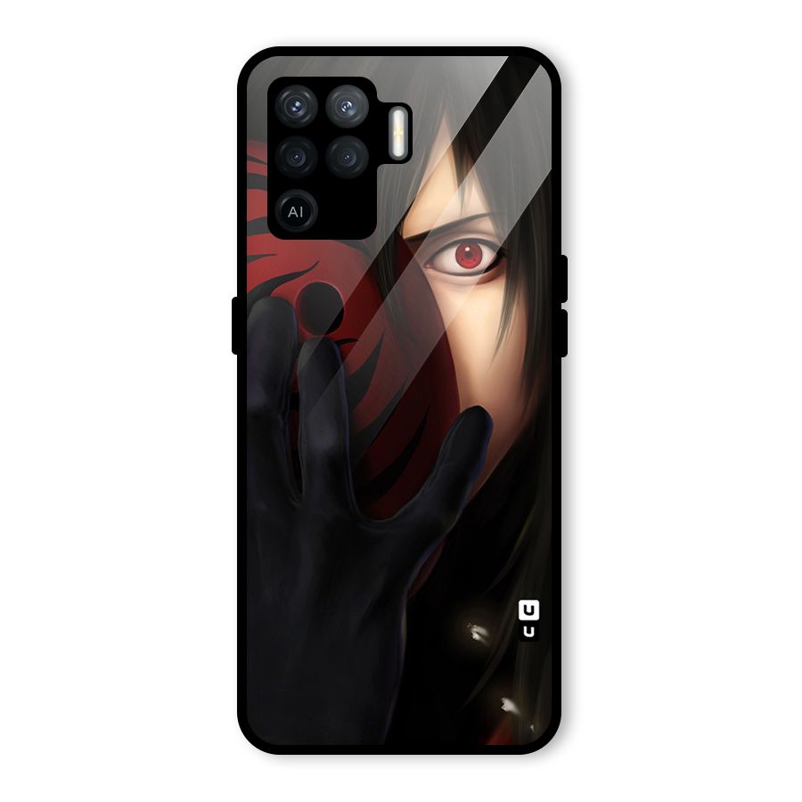 Madara Sharingan Glass Back Case for Oppo F19 Pro