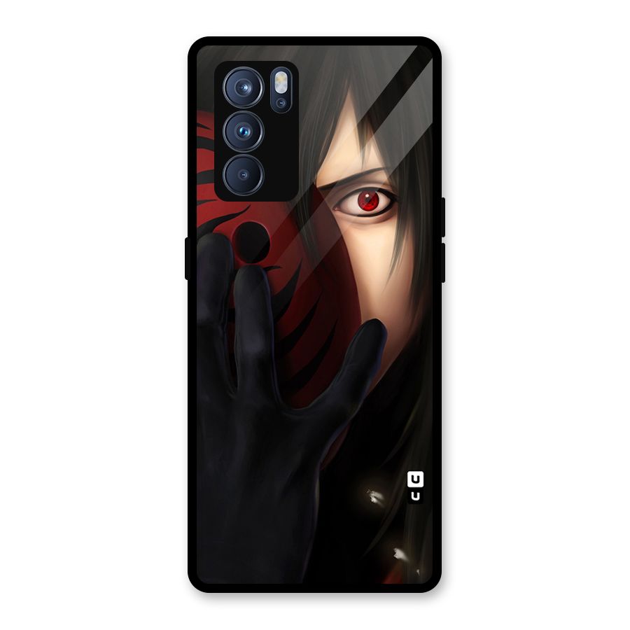 Madara Sharingan Glass Back Case for Oppo Reno6 Pro 5G