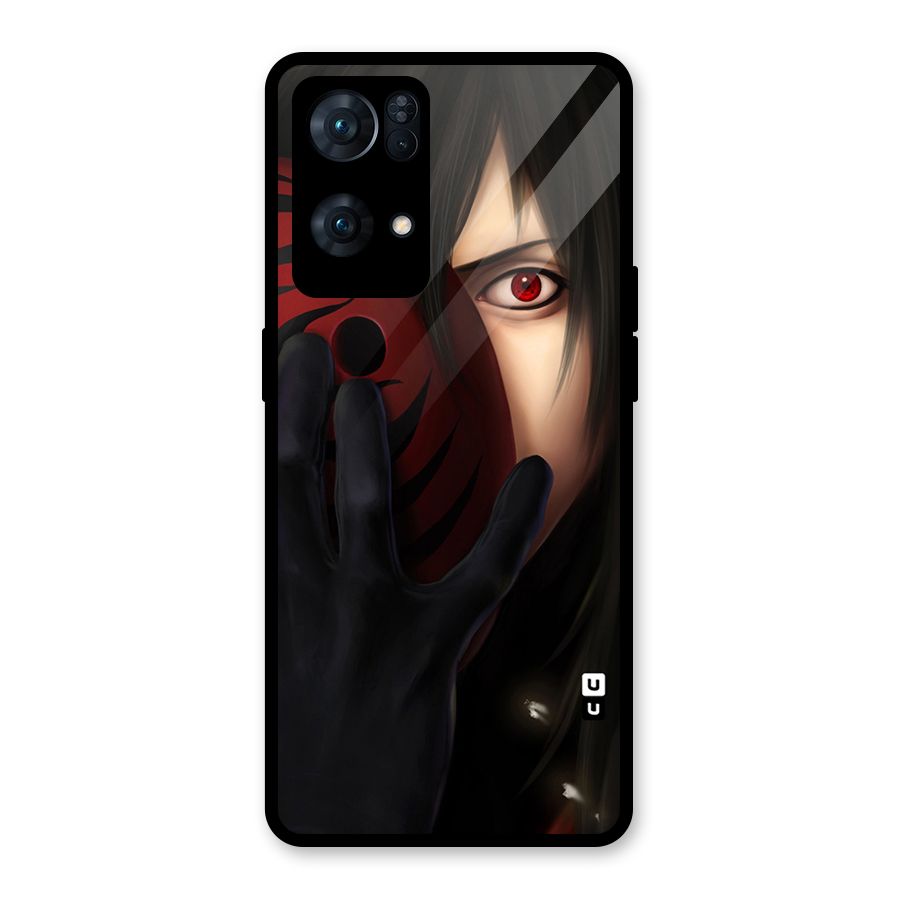 Madara Sharingan Glass Back Case for Oppo Reno7 Pro 5G