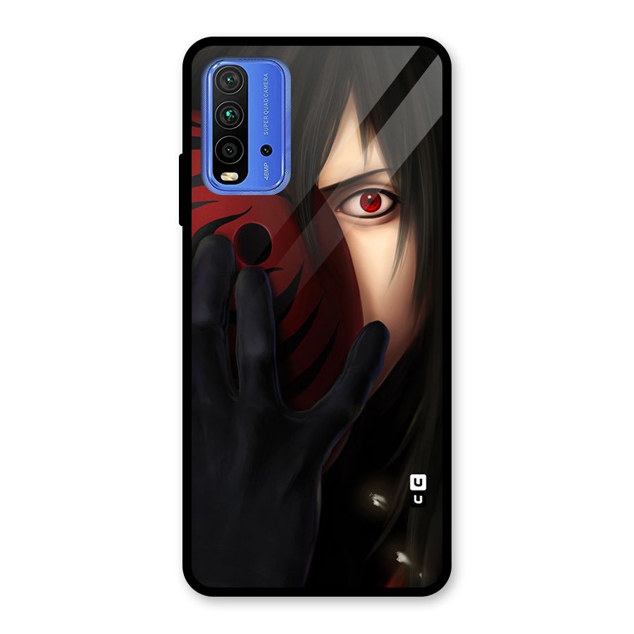 Madara Sharingan Glass Back Case for Redmi 9 Power