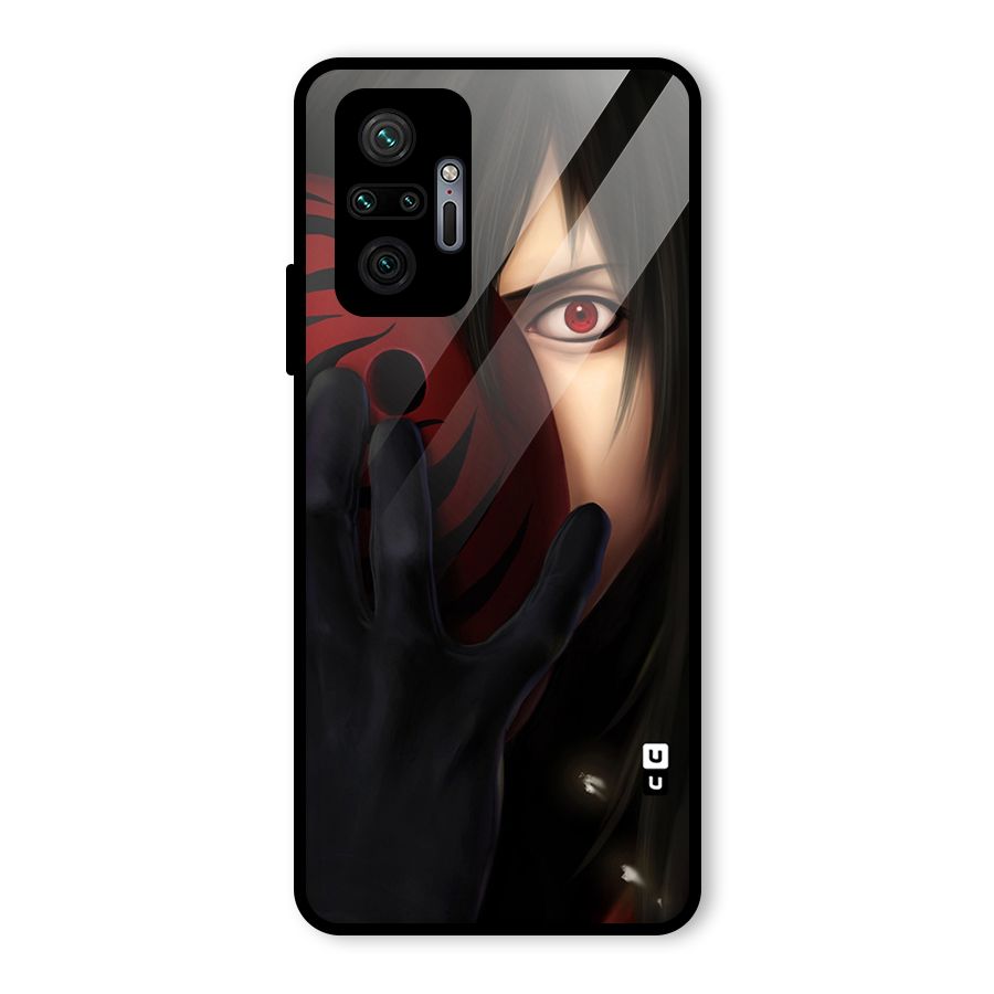 Madara Sharingan Glass Back Case for Redmi Note 10 Pro Max