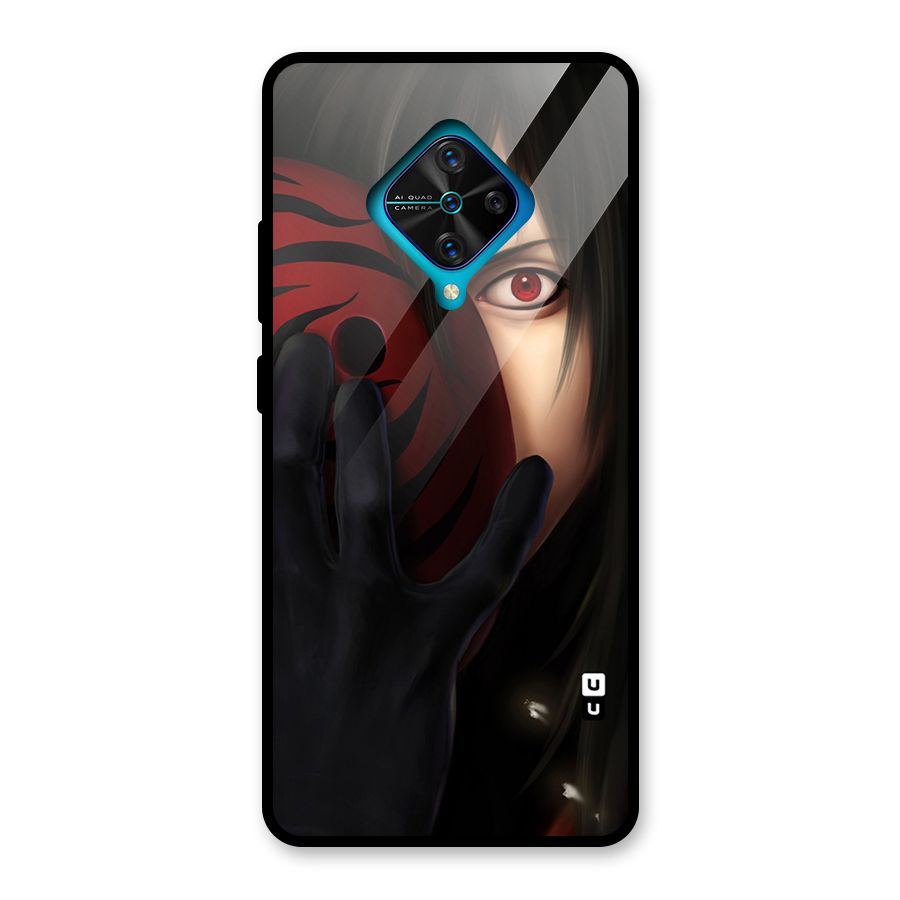 Madara Sharingan Glass Back Case for Vivo S1 Pro