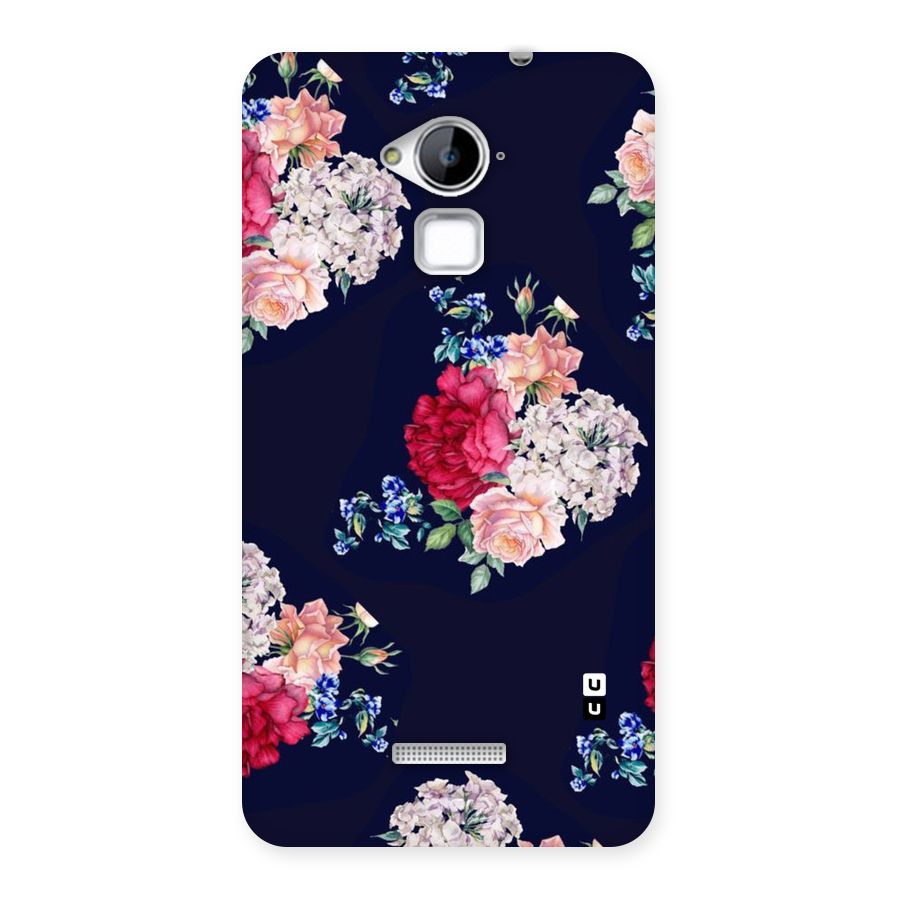 Magenta Peach Floral Back Case for Coolpad Note 3