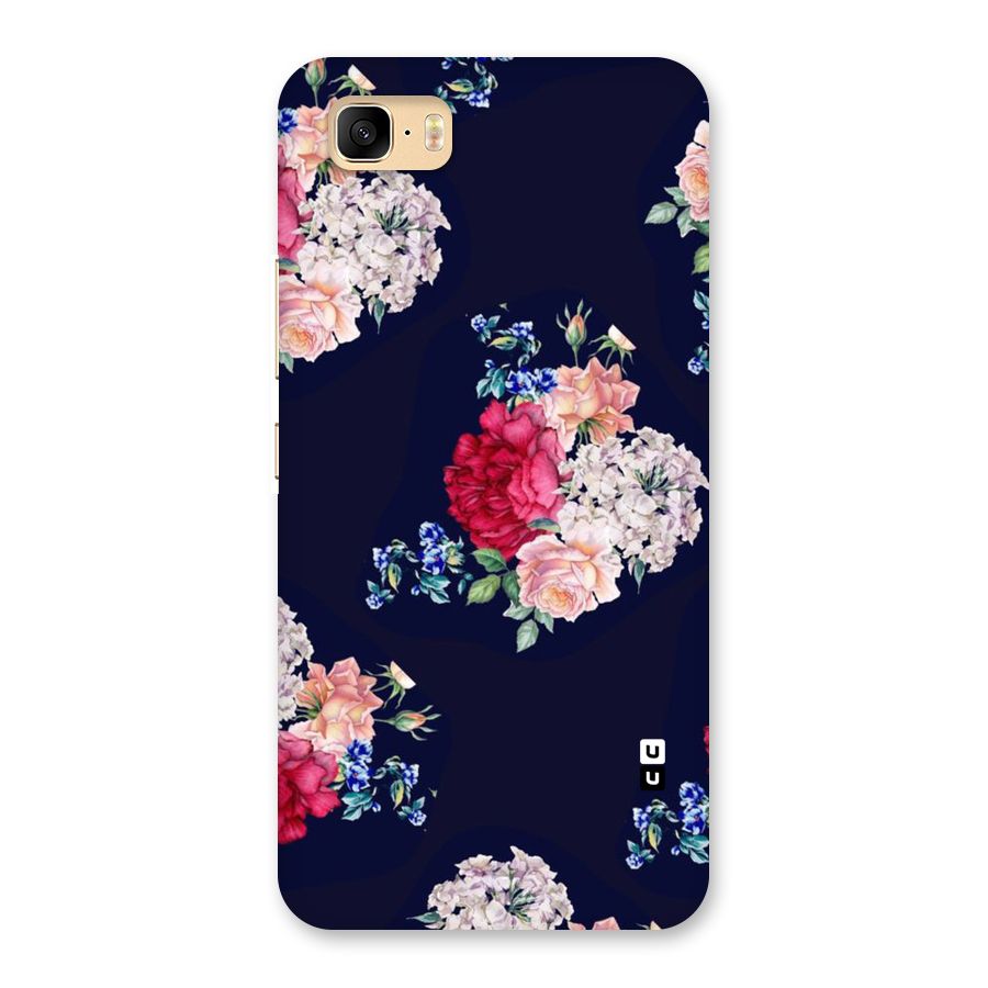 Magenta Peach Floral Back Case for Zenfone 3s Max