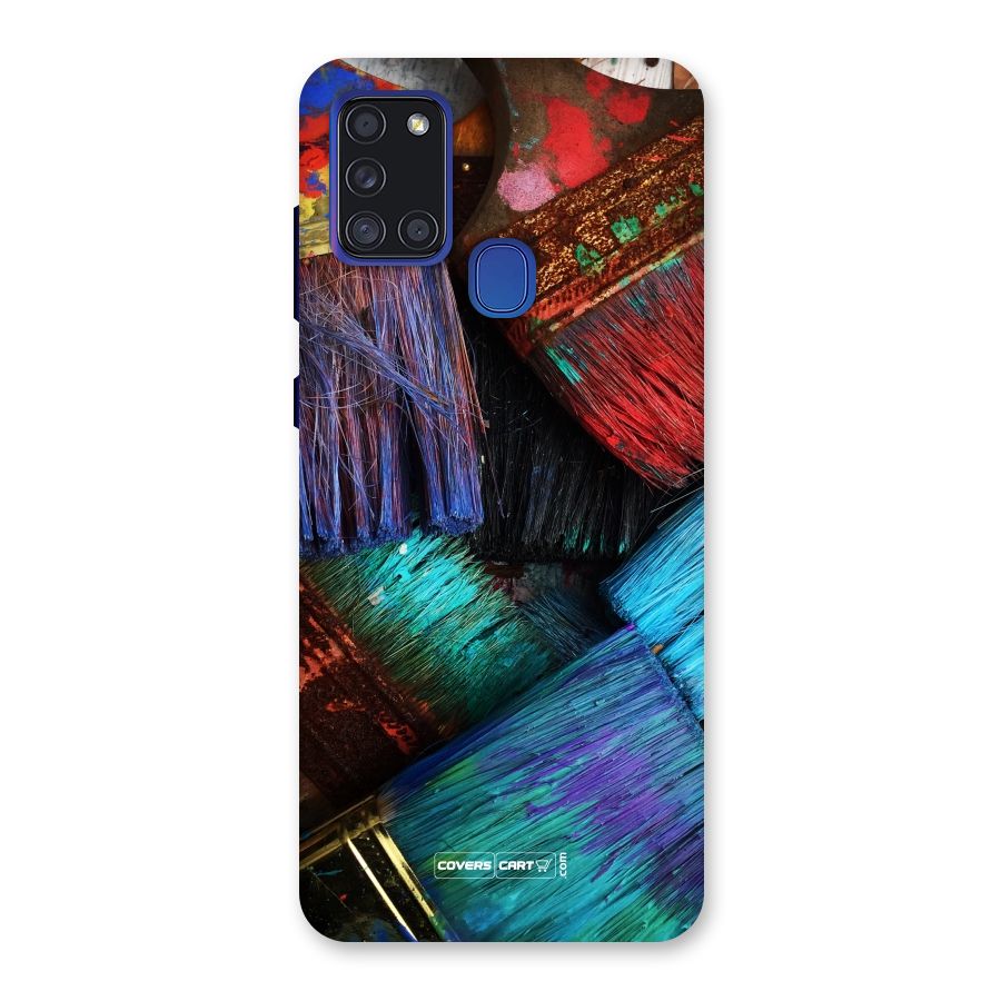 Magic Brushes Back Case for Galaxy A21s