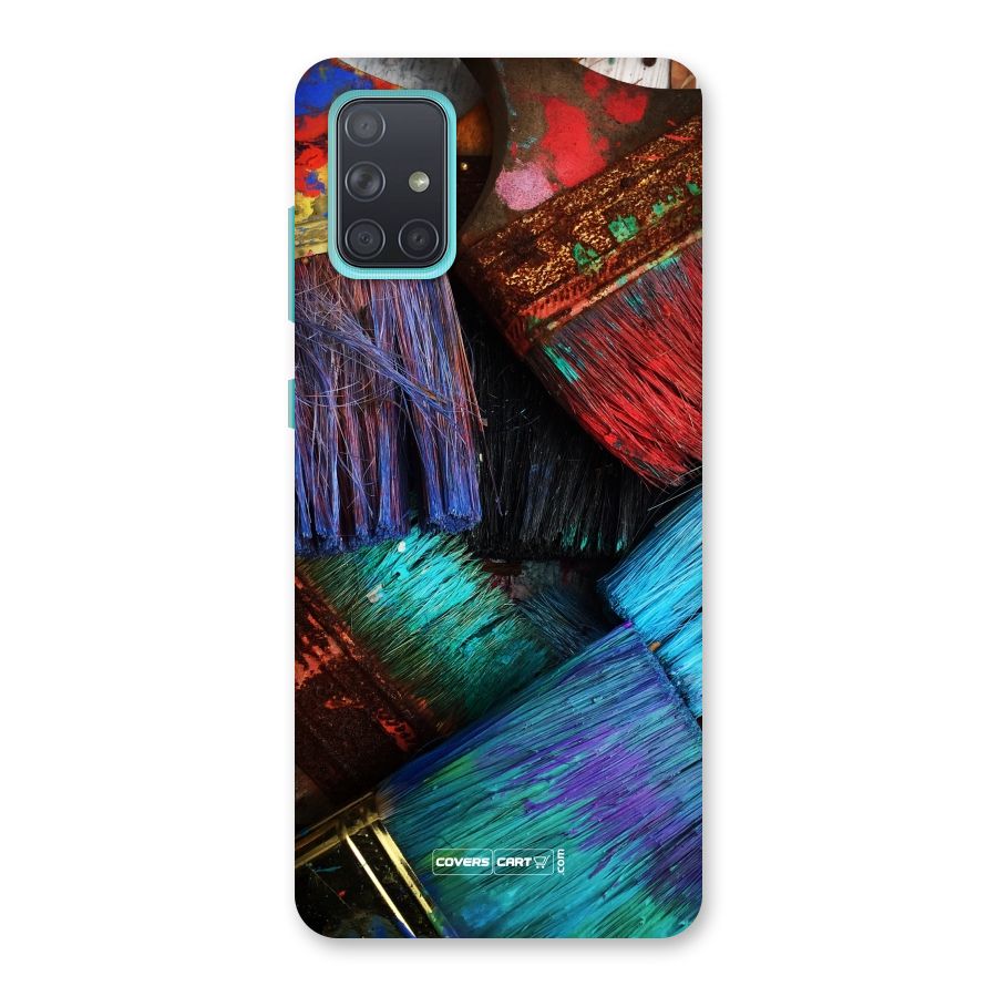 Magic Brushes Back Case for Galaxy A71