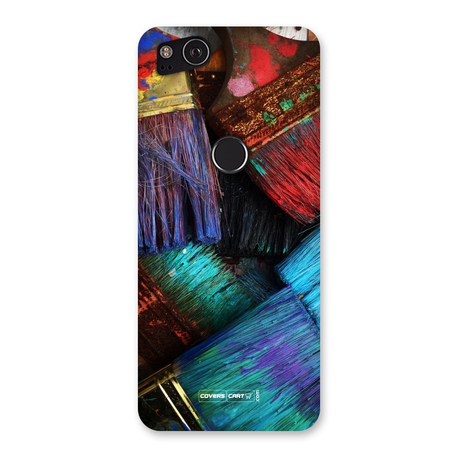 Magic Brushes Back Case for Google Pixel 2