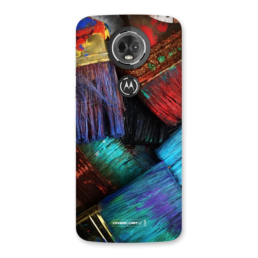 Magic Brushes Back Case for Moto E5 Plus