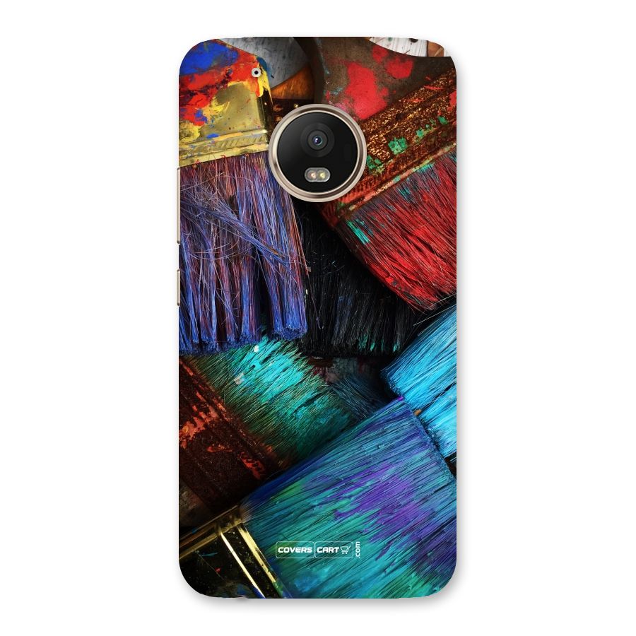 Magic Brushes Back Case for Moto G5 Plus