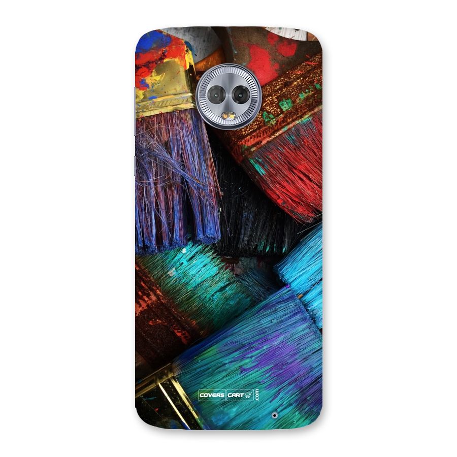 Magic Brushes Back Case for Moto G6 Plus