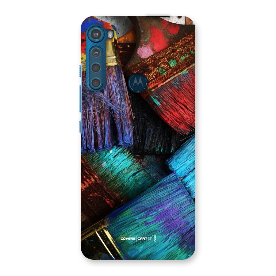 Magic Brushes Back Case for Motorola One Fusion Plus