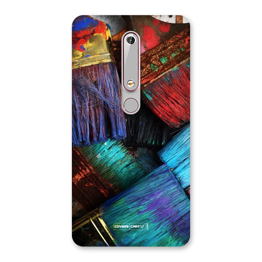 Magic Brushes Back Case for Nokia 6.1