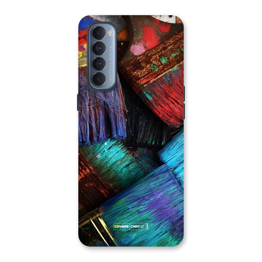 Magic Brushes Back Case for Reno4 Pro