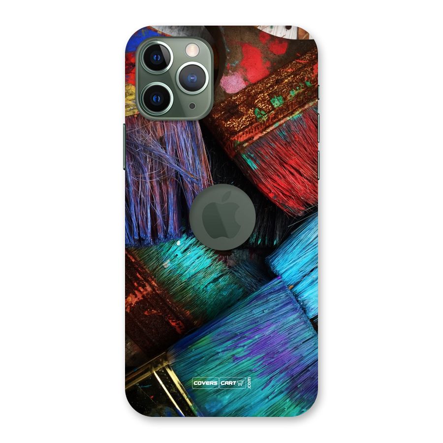 Magic Brushes Back Case for iPhone 11 Pro Logo  Cut