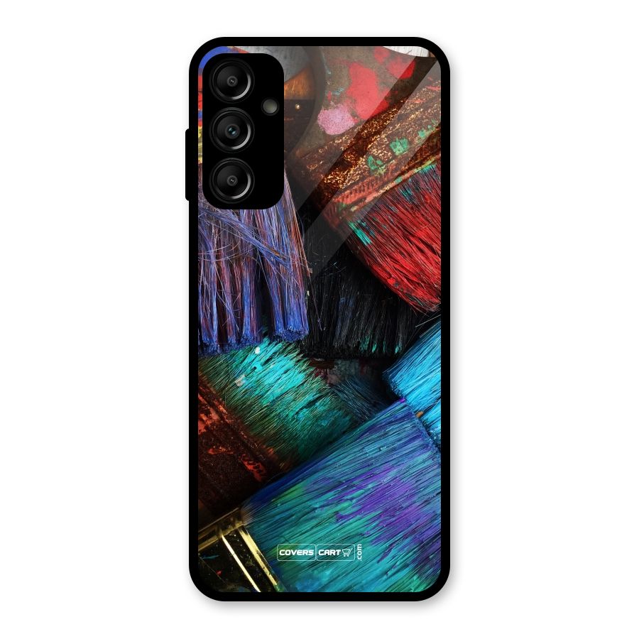 Magic Brushes Glass Back Case for Galaxy A14 5G
