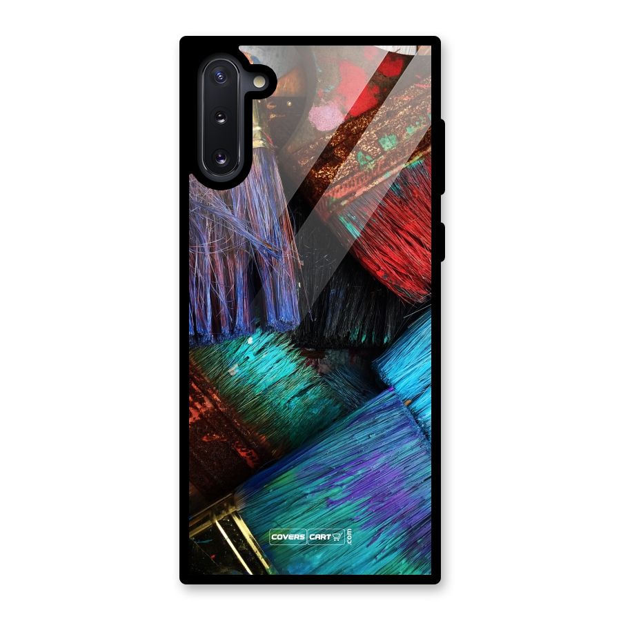 Magic Brushes Glass Back Case for Galaxy Note 10