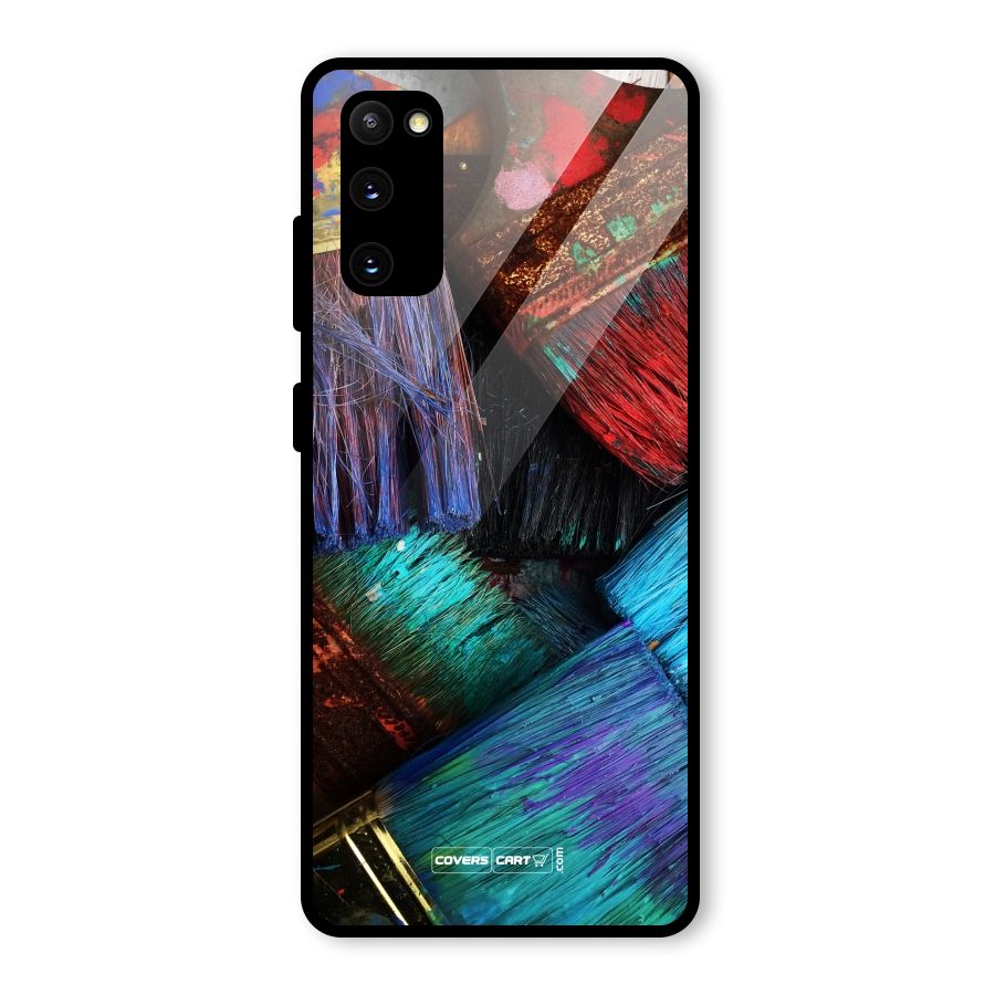 Magic Brushes Glass Back Case for Galaxy S20 FE 5G