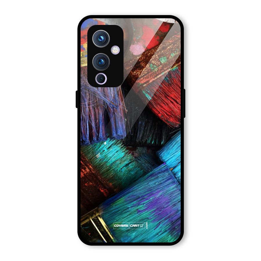 Magic Brushes Glass Back Case for OnePlus 9