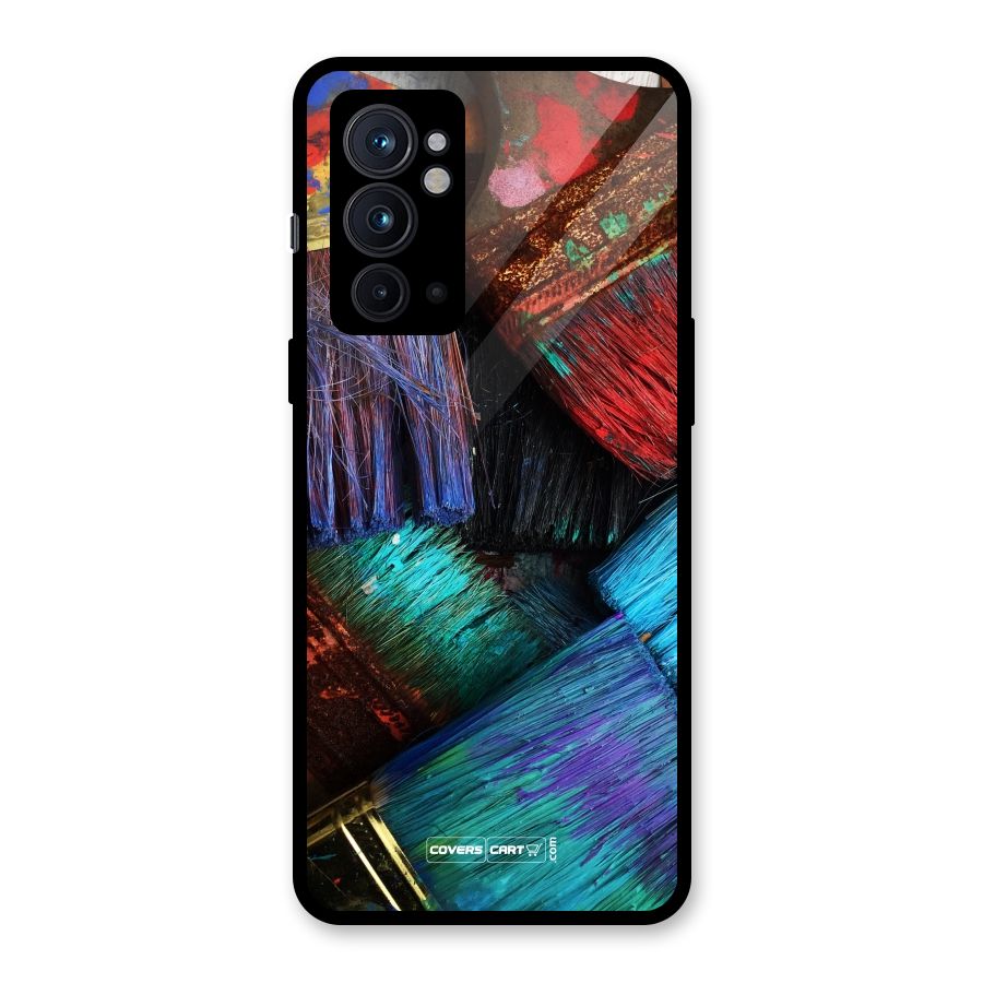Magic Brushes Glass Back Case for OnePlus 9RT 5G