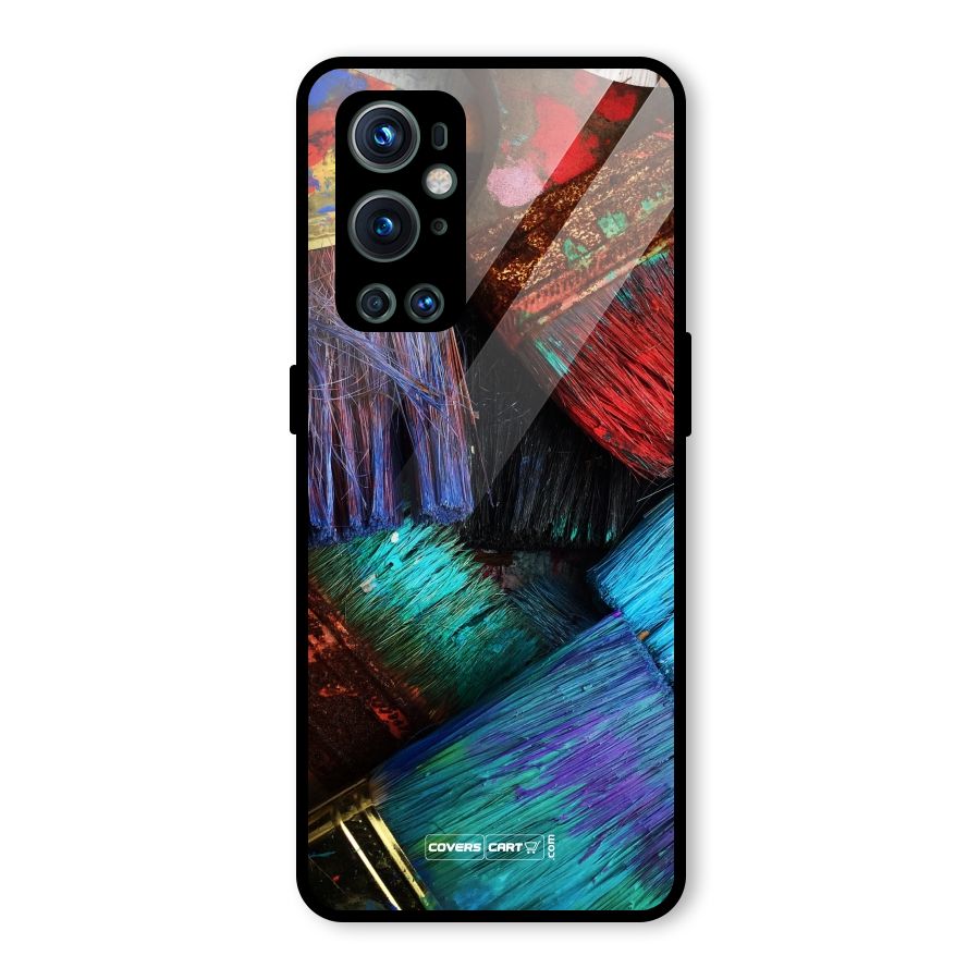 Magic Brushes Glass Back Case for OnePlus 9 Pro