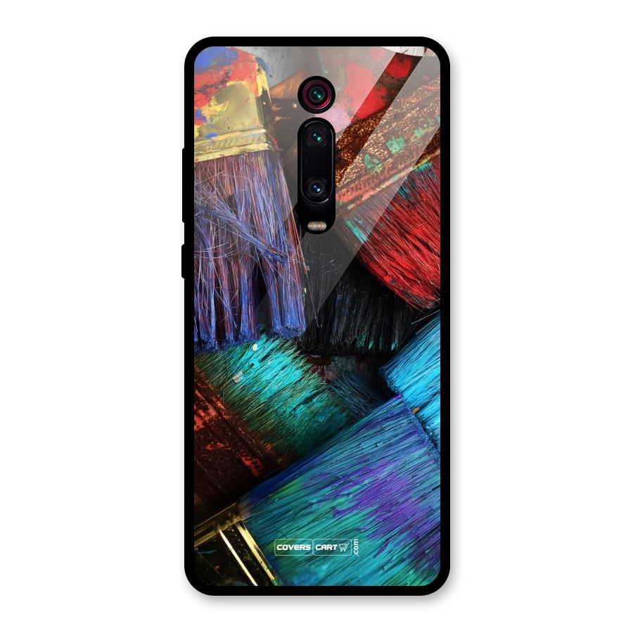 Magic Brushes Glass Back Case for Redmi K20