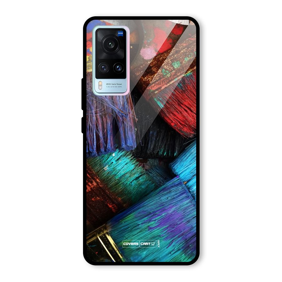 Magic Brushes Glass Back Case for Vivo X60