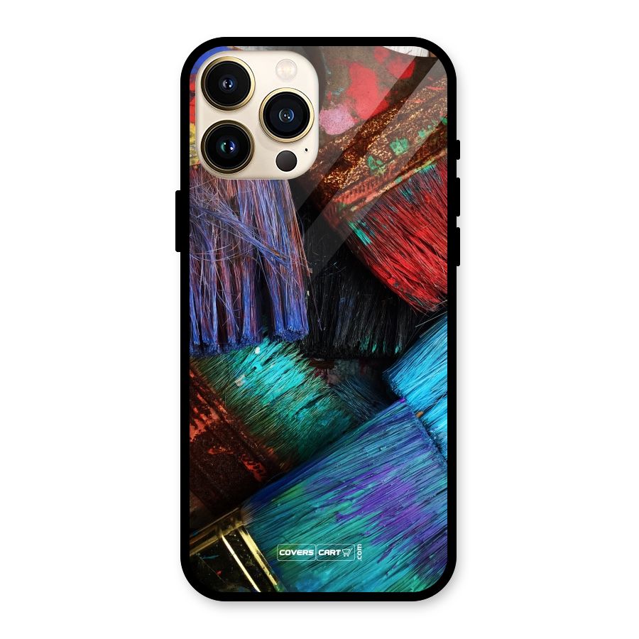 Magic Brushes Glass Back Case for iPhone 13 Pro Max