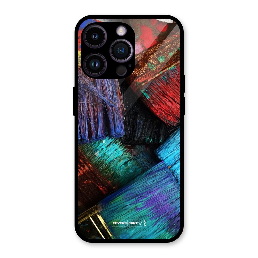 Magic Brushes Glass Back Case for iPhone 14 Pro Max