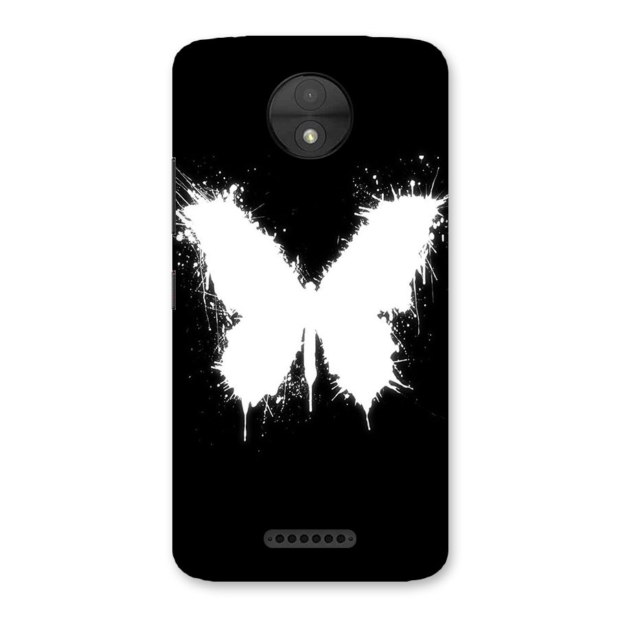 Magic Butterfly Back Case for Moto C