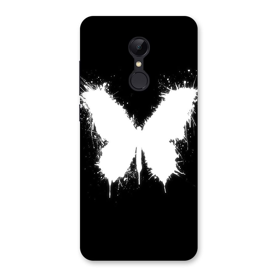Magic Butterfly Back Case for Redmi 5