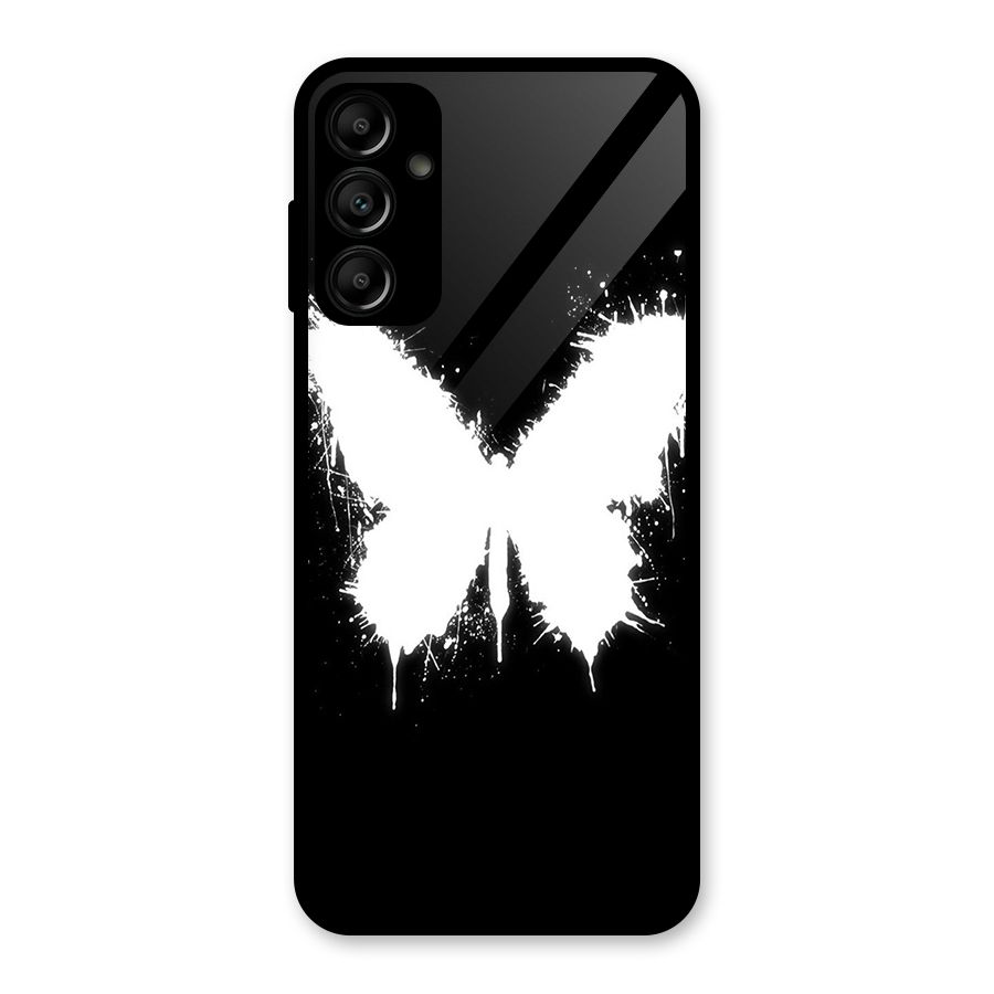 Magic Butterfly Glass Back Case for Galaxy A14 5G