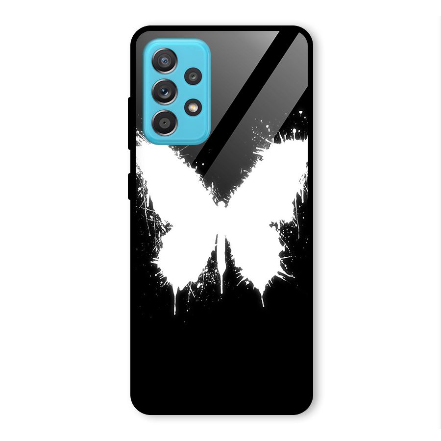 Magic Butterfly Glass Back Case for Galaxy A52