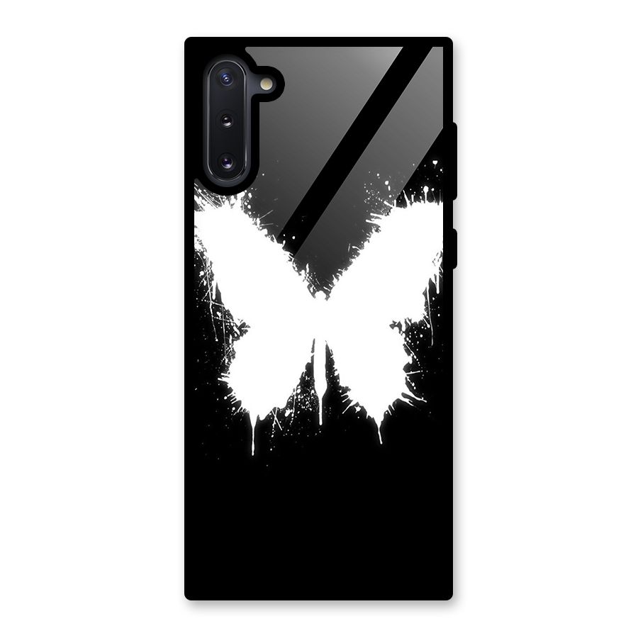 Magic Butterfly Glass Back Case for Galaxy Note 10