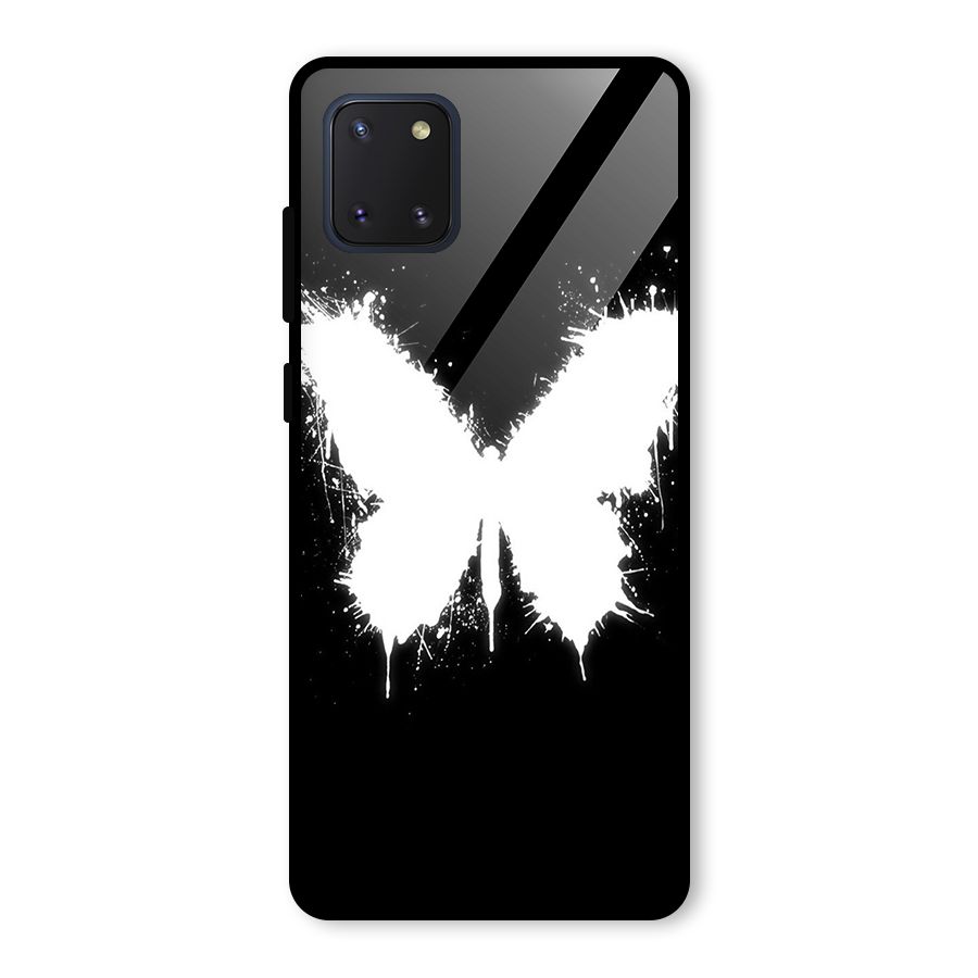 Magic Butterfly Glass Back Case for Galaxy Note 10 Lite