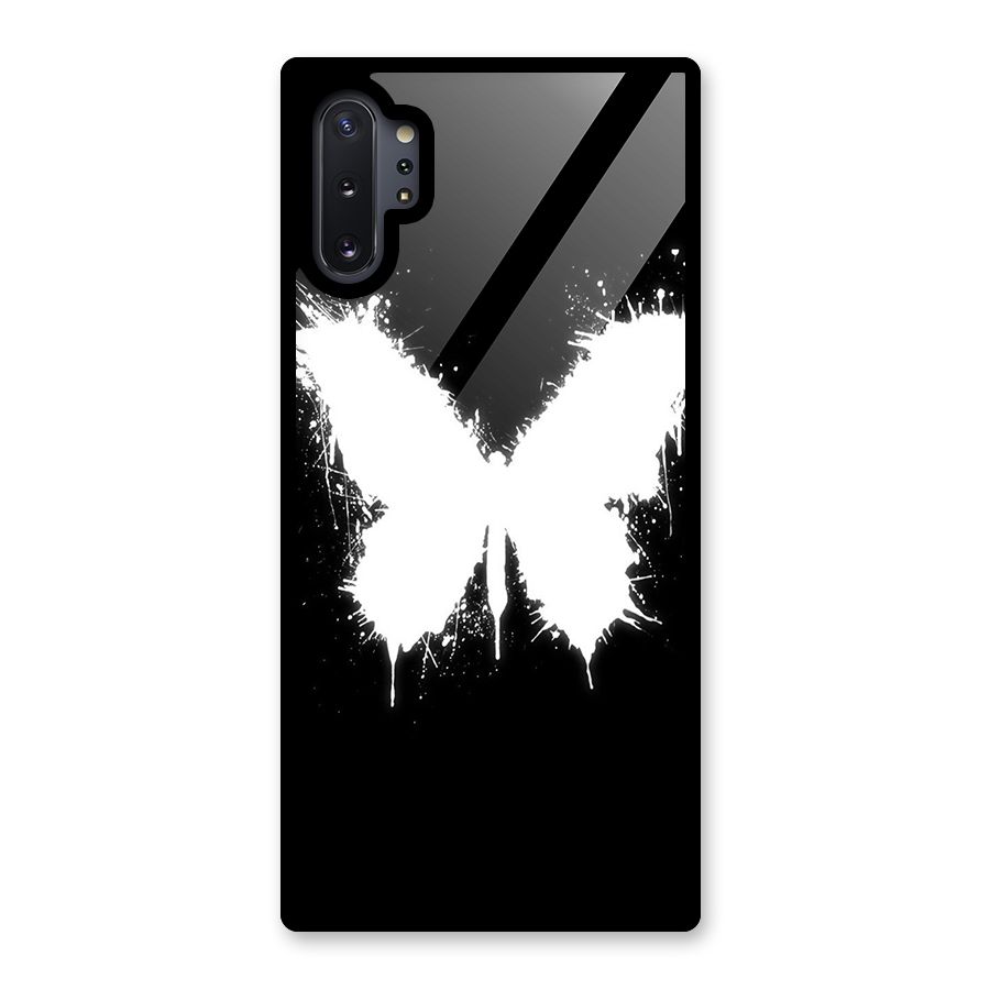 Magic Butterfly Glass Back Case for Galaxy Note 10 Plus