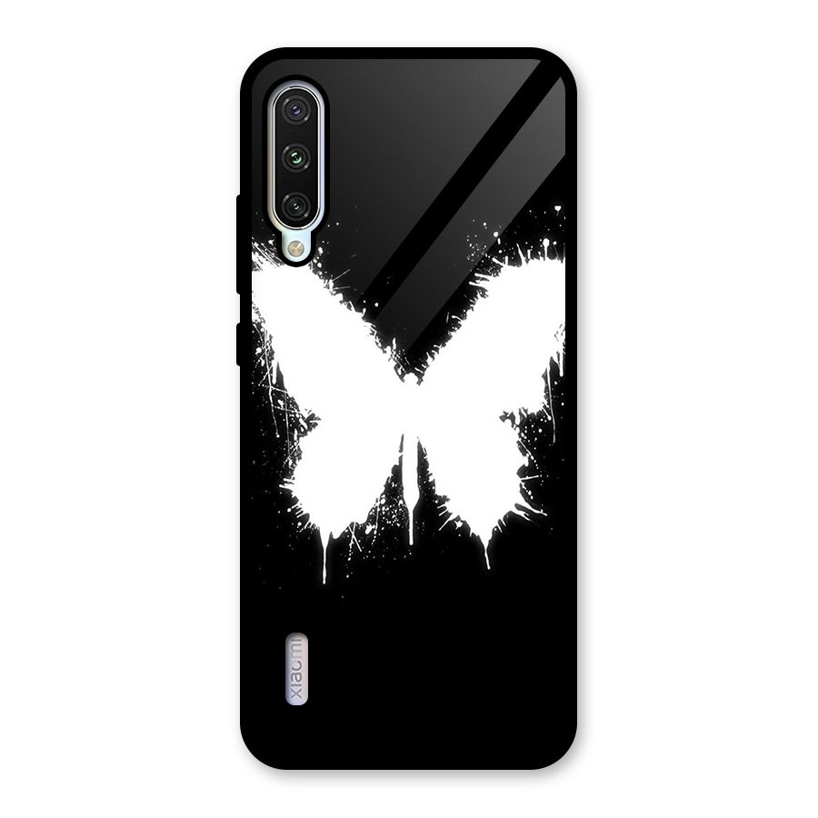 Magic Butterfly Glass Back Case for Mi A3