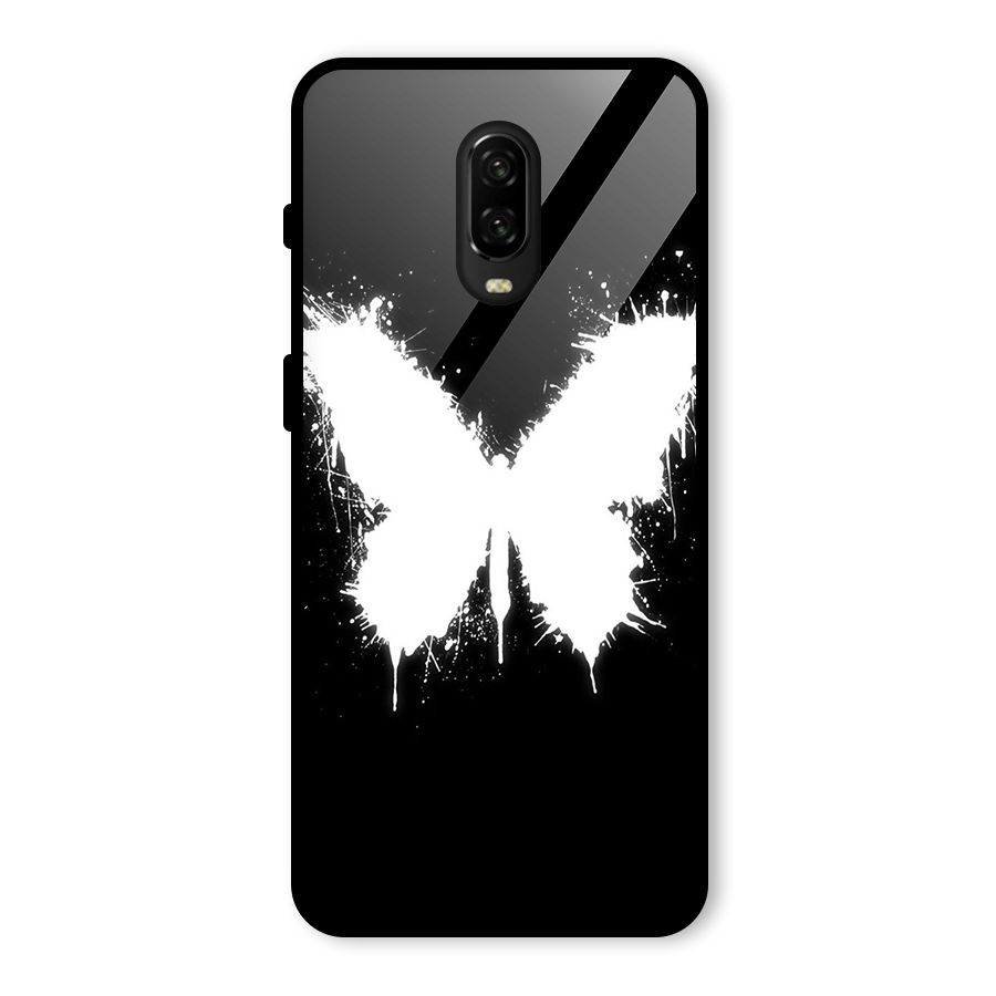 Magic Butterfly Glass Back Case for OnePlus 6T