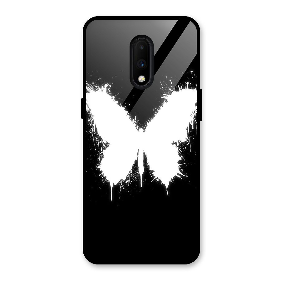 Magic Butterfly Glass Back Case for OnePlus 7