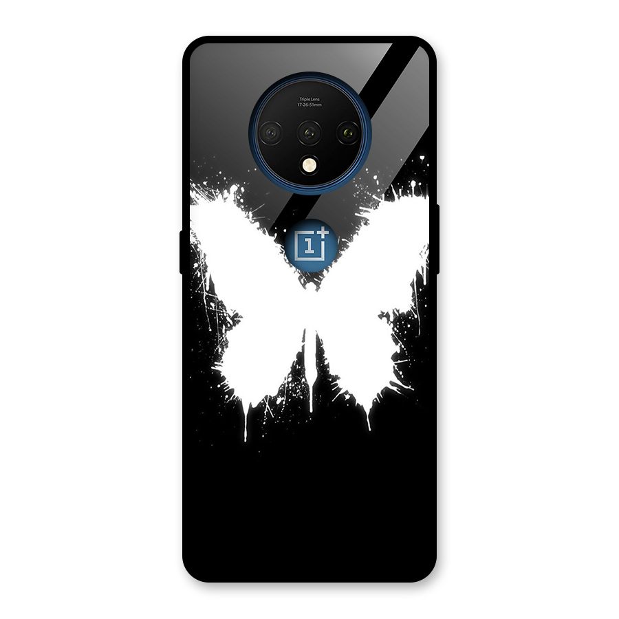 Magic Butterfly Glass Back Case for OnePlus 7T