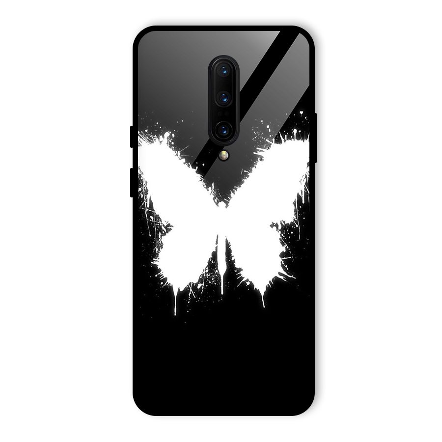 Magic Butterfly Glass Back Case for OnePlus 7 Pro