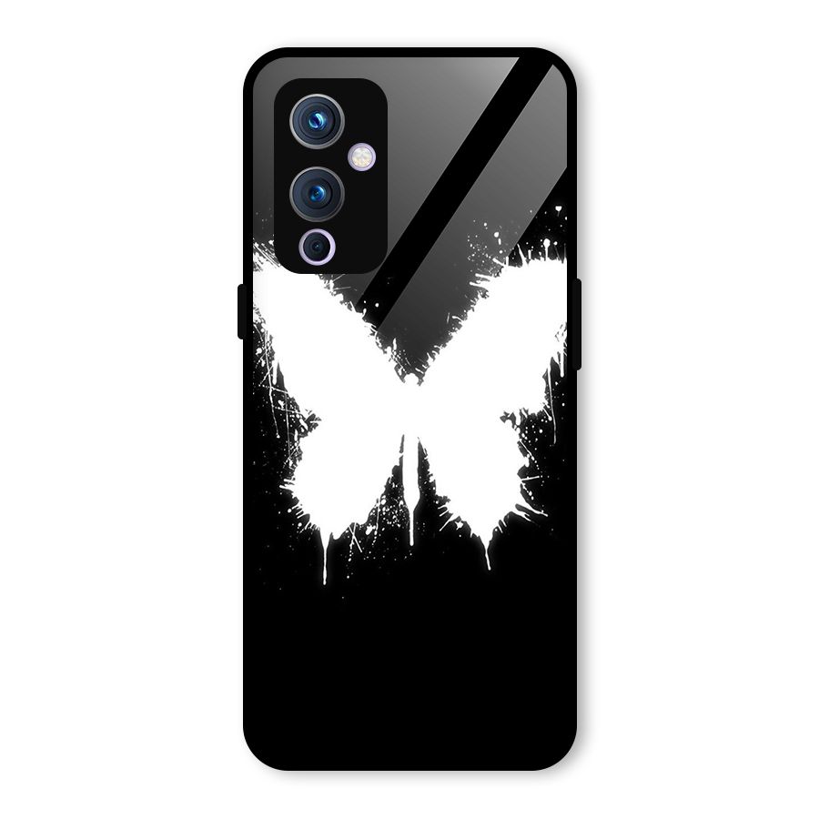 Magic Butterfly Glass Back Case for OnePlus 9