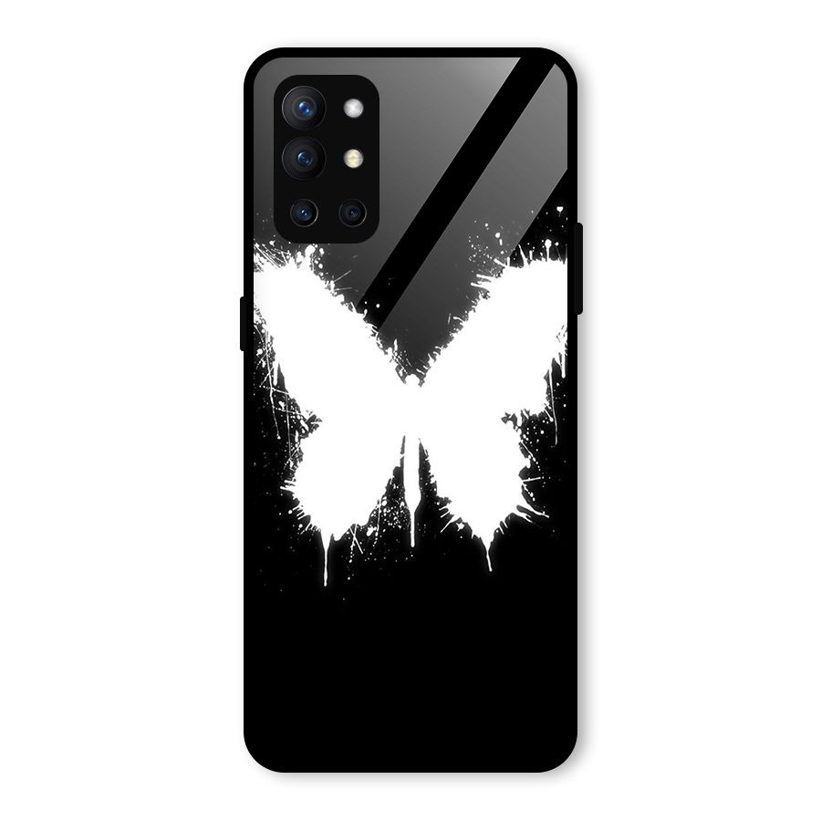 Magic Butterfly Glass Back Case for OnePlus 9R